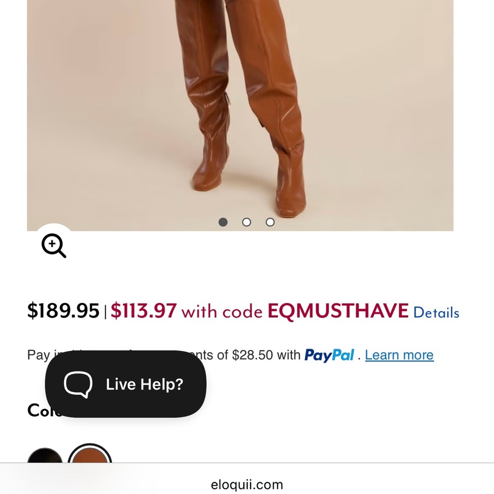 Brown over the Knee-High Boots
